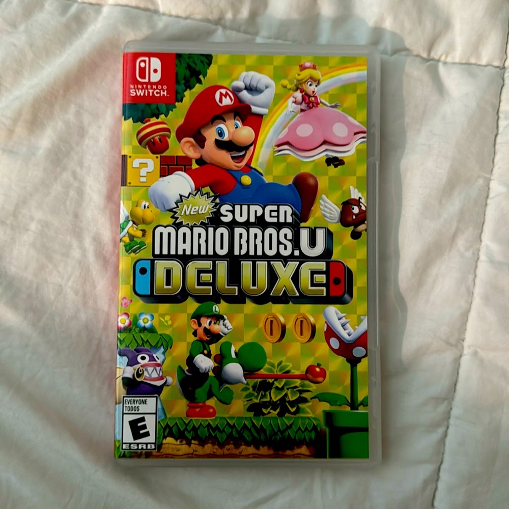Nintendo Switch Super Mario Bros U Deluxe Game